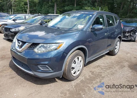 2014 Nissan Rogue S из США, поврежденный, VIN 5N1AT2MT4EC868208